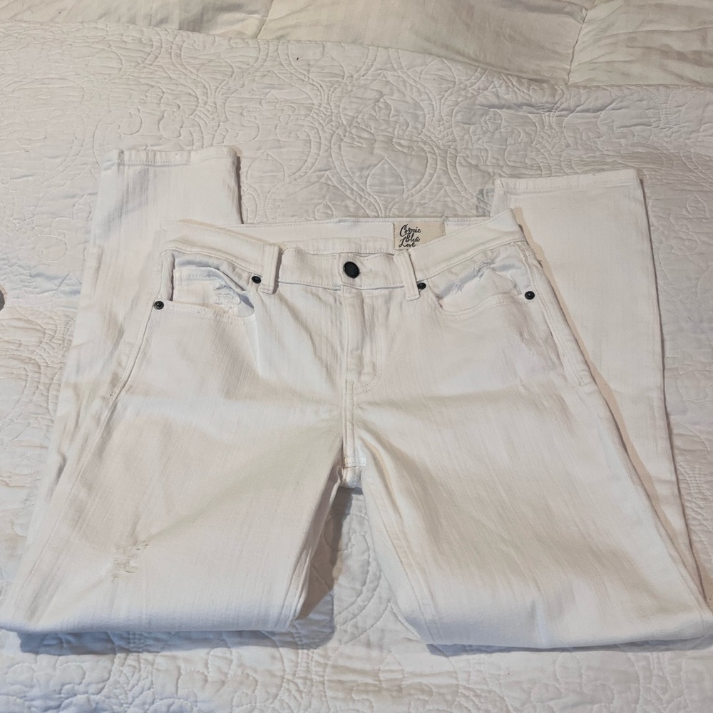 White jeans size 27